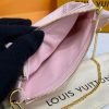 Best Replicas Bags - Replica LV Mini Pochette Accessoires in Brown Monogram Shop For Best Louis Vuitton LV Replica Bags With Cheap Price