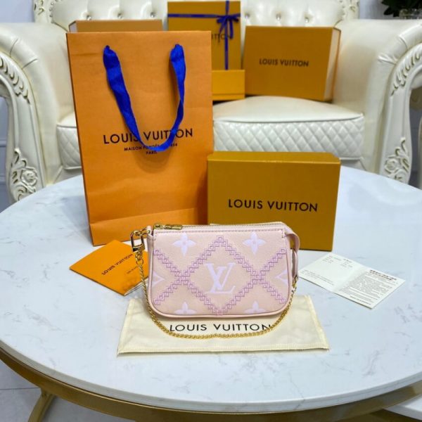 Replica LV Mini Pochette Accessoires in Brown Monogram - Image 5