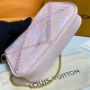 Best Replicas Bags - Replica LV Mini Pochette Accessoires in Brown Monogram Shop For Best Louis Vuitton LV Replica Bags With Cheap Price