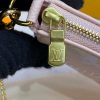 Best Replicas Bags - Replica LV Mini Pochette Accessoires in Brown Monogram Shop For Best Louis Vuitton LV Replica Bags With Cheap Price
