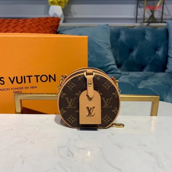 LV Monogram Boite Chapeau Necklace Replica M68570 M68577 - Image 2