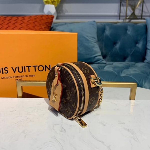 LV Monogram Boite Chapeau Necklace Replica M68570 M68577 - Image 3