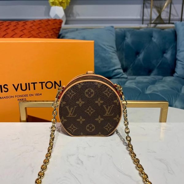 LV Monogram Boite Chapeau Necklace Replica M68570 M68577 - Image 4