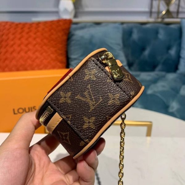 LV Monogram Boite Chapeau Necklace Replica M68570 M68577 - Image 5