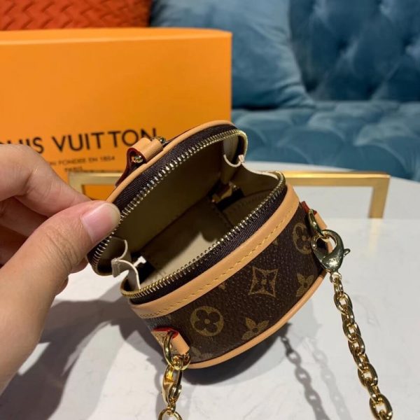 LV Monogram Boite Chapeau Necklace Replica M68570 M68577 - Image 10