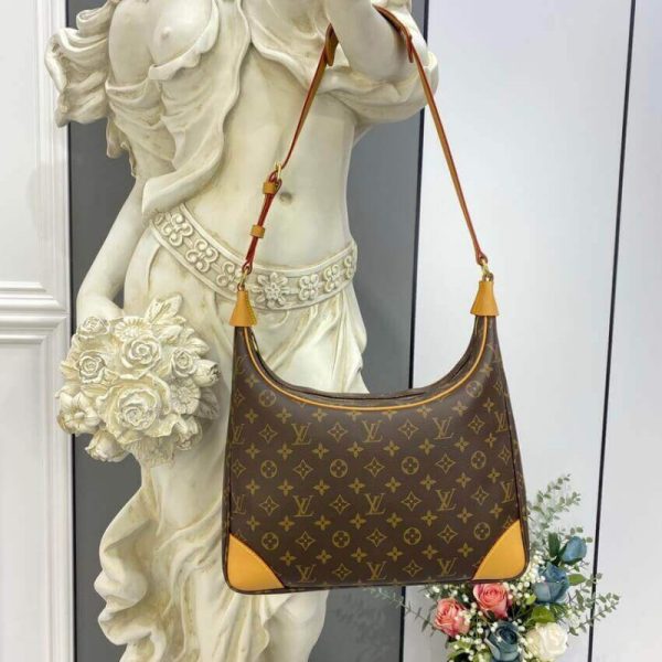 Louis Vuitton Monogram Boulogne 35 Replica Shoulder Bag - Image 2