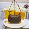 Best Replicas Bags - Louis Vuitton Monogram Boulogne 35 Replica Shoulder Bag Shop For Best Louis Vuitton LV Replica Bags With Cheap Price