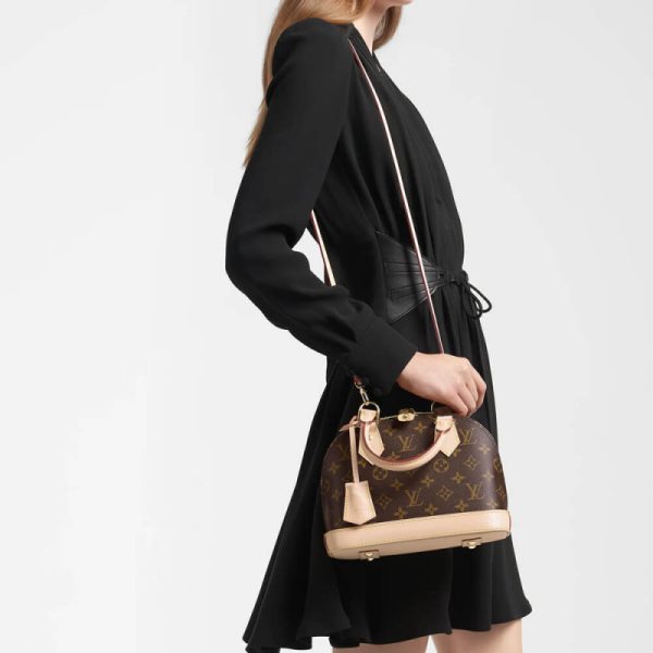 Louis Vuitton Monogram Alma Bb Replica Handbag M53152 - Image 2
