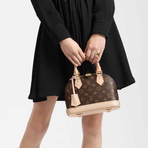 Louis Vuitton Monogram Alma Bb Replica Handbag M53152 - Image 3