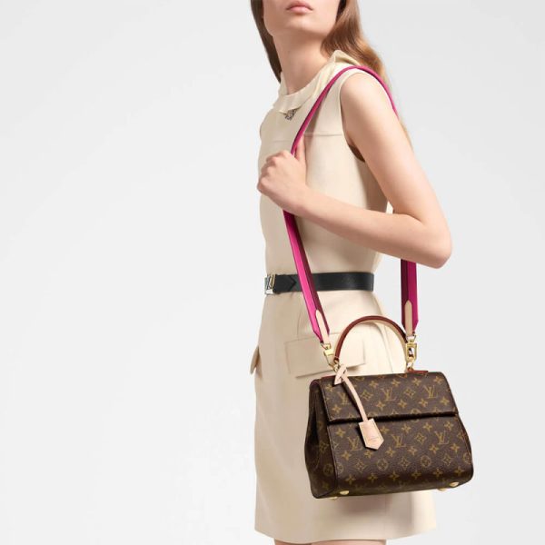 Replica LV Monogram Canvas Cluny Bb M42738 Handbag - Image 2