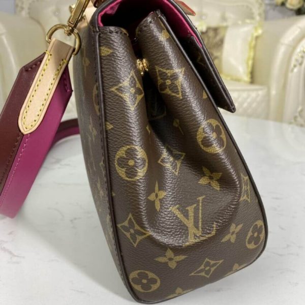 Replica LV Monogram Canvas Cluny Bb M42738 Handbag - Image 11