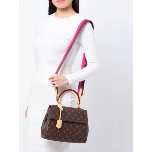 Replica LV Monogram Canvas Cluny Bb M42738 Handbag - Image 3