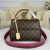 Best Replicas Bags - Replica LV Monogram Canvas Cluny Bb M42738 Handbag Shop For Best Louis Vuitton LV Replica Bags With Cheap Price