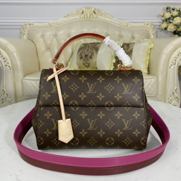 Replica LV Monogram Canvas Cluny Bb M42738 Handbag - Image 6