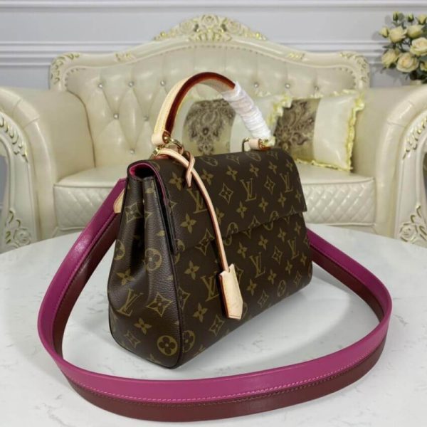 Replica LV Monogram Canvas Cluny Bb M42738 Handbag - Image 7