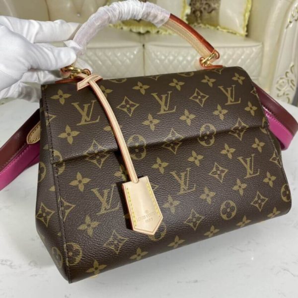 Replica LV Monogram Canvas Cluny Bb M42738 Handbag - Image 9