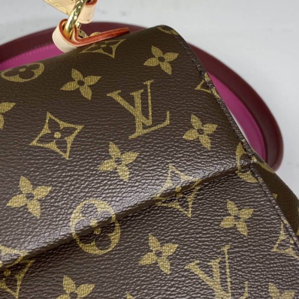 Replica LV Monogram Canvas Cluny Bb M42738 Handbag - Image 10