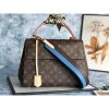 Best Replicas Bags - Replica LV Monogram Canvas Cluny MM M42735 Handbag Shop For Best Louis Vuitton LV Replica Bags With Cheap Price