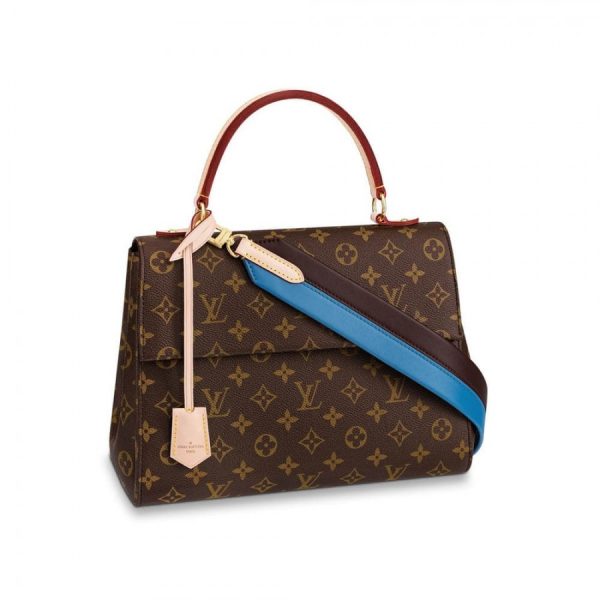 Replica LV Monogram Canvas Cluny MM M42735 Handbag