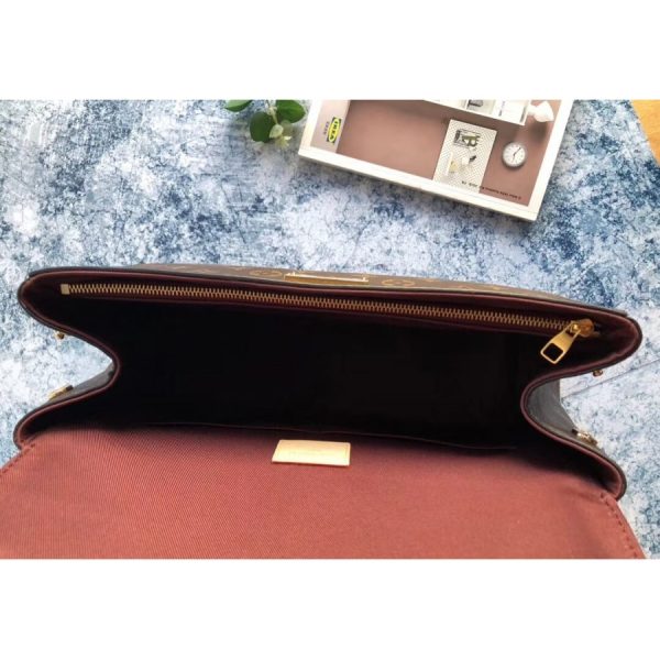 Replica LV Monogram Canvas Cluny MM M42735 Handbag - Image 10