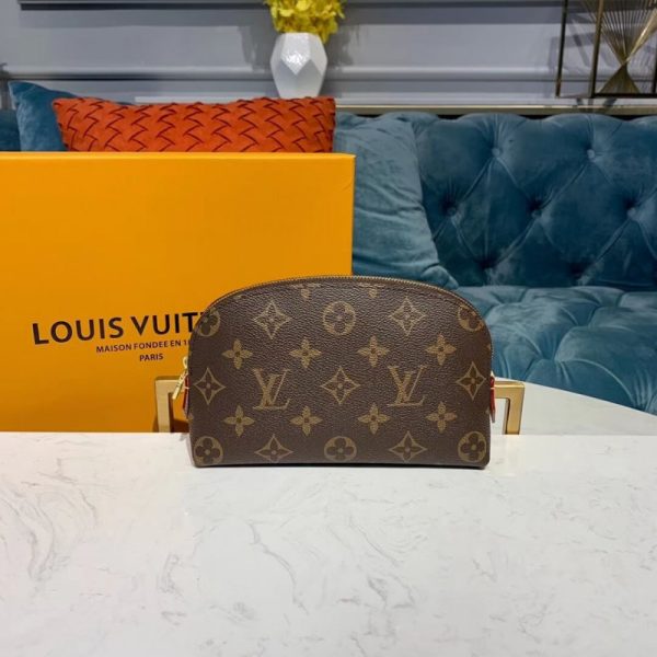 Louis Vuitton Monogram Canvas Cosmetic Pouch Replica M47515 - Image 2