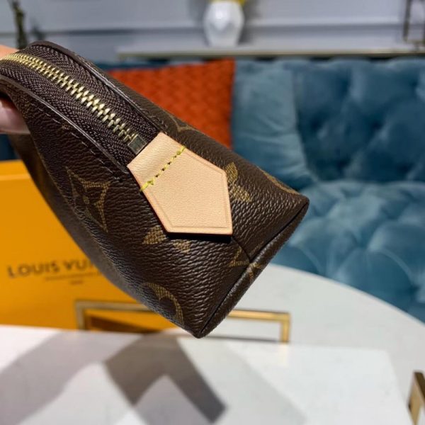 Louis Vuitton Monogram Canvas Cosmetic Pouch Replica M47515 - Image 7