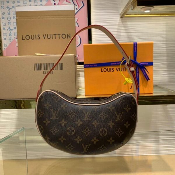 Replica Louis Vuitton Monogram Croissant PM Bag M51511 - Image 9