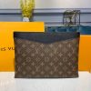 Best Replicas Bags - Louis Vuitton Monogram Canvas Daily Pouch Replica Shop For Best Louis Vuitton LV Replica Bags With Cheap Price