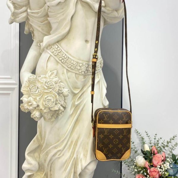LV Monogram Canvas Danube Crossbody Bag Replica M45266 - Image 2