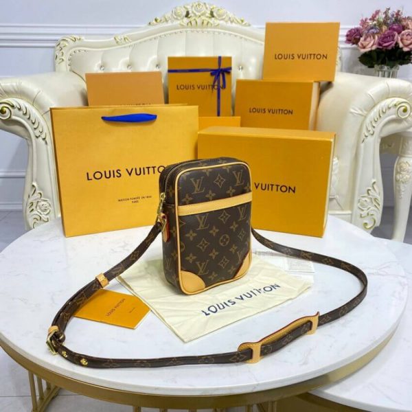 LV Monogram Canvas Danube Crossbody Bag Replica M45266 - Image 3