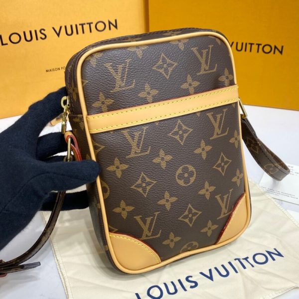 LV Monogram Canvas Danube Crossbody Bag Replica M45266 - Image 6