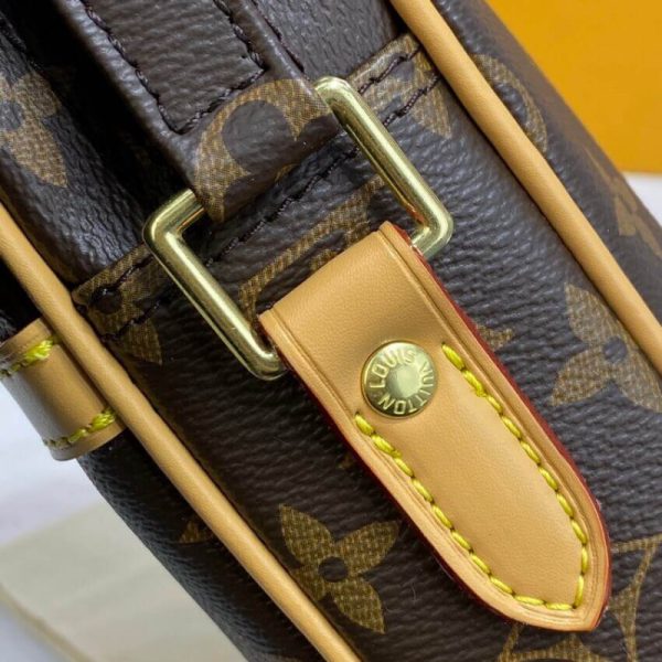 LV Monogram Canvas Danube Crossbody Bag Replica M45266 - Image 8