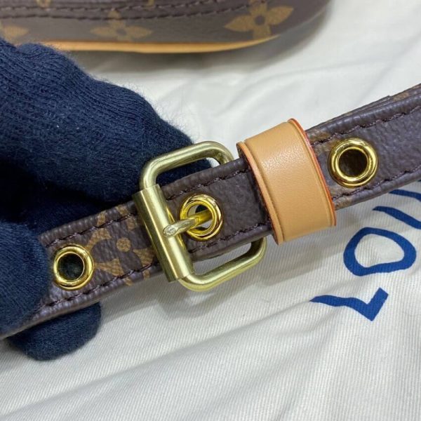 LV Monogram Canvas Danube Crossbody Bag Replica M45266 - Image 9