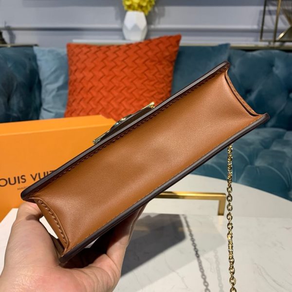 Louis Vuitton Monogram Dauphine Chain Wallet Replica M68746 - Image 5