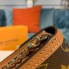 Best Replicas Bags - Louis Vuitton Monogram Dauphine Chain Wallet Replica M68746 Shop For Best Louis Vuitton LV Replica Bags With Cheap Price