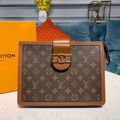 Replica LV Monogram Dauphine Clutch M44178 – Luxe Style
