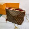 Best Replicas Bags - Louis Vuitton Monogram Canvas Delightful MM Replica M50157 Shop For Best Louis Vuitton LV Replica Bags With Cheap Price