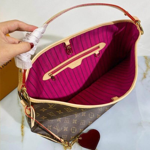 Louis Vuitton Monogram Canvas Delightful MM Replica M50157 - Image 5