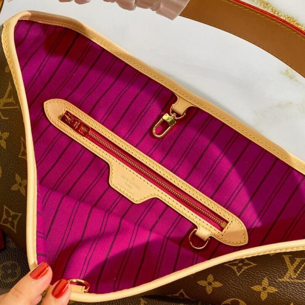 Louis Vuitton Monogram Canvas Delightful MM Replica M50157 - Image 9