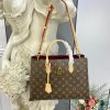 Best Replicas Bags - Replica LV Monogram Flower Tote M43551 | Stylish Canvas Bag Shop For Best Louis Vuitton LV Replica Bags With Cheap Price