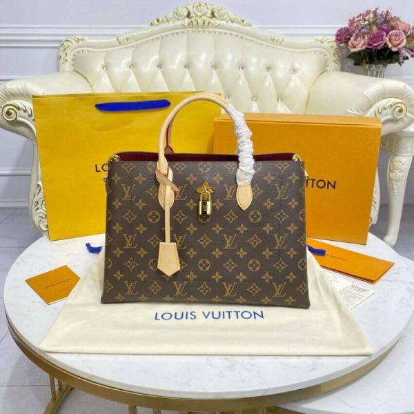 Replica LV Monogram Flower Tote M43551 | Stylish Canvas Bag - Image 3