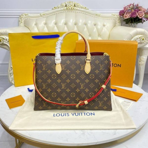 Replica LV Monogram Flower Tote M43551 | Stylish Canvas Bag - Image 5