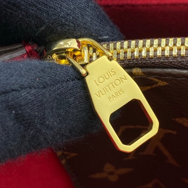 Louis Vuitton Monogram Flower Tote in Red – M43553 Replica - Image 16