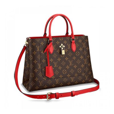 Louis Vuitton Monogram Flower Tote in Red – M43553 Replica