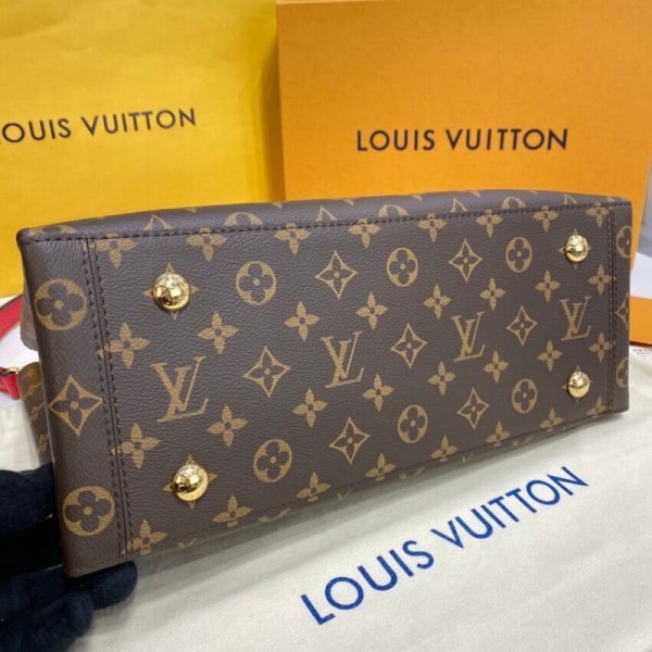 Louis Vuitton Monogram Flower Tote in Red – M43553 Replica - Image 7
