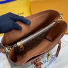 Best Replicas Bags - Replica LV Monogram Flower Tote Caramel M43770 Shop For Best Louis Vuitton LV Replica Bags With Cheap Price