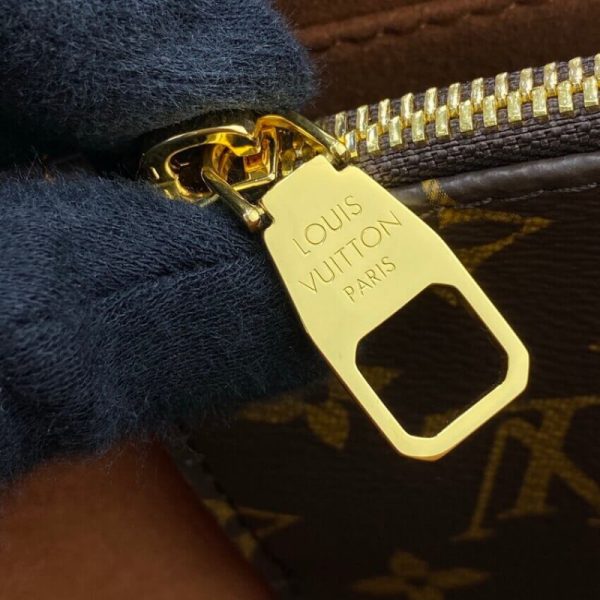 Replica LV Monogram Flower Tote Caramel M43770 - Image 15