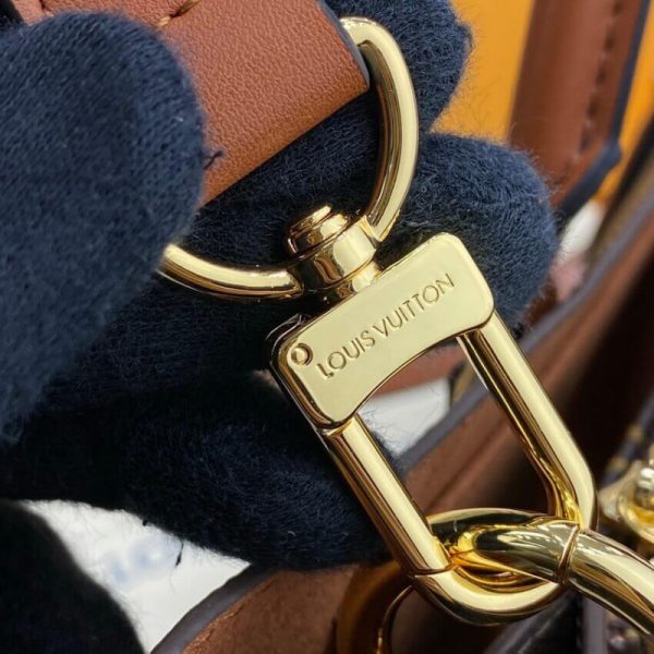 Replica LV Monogram Flower Tote Caramel M43770 - Image 16