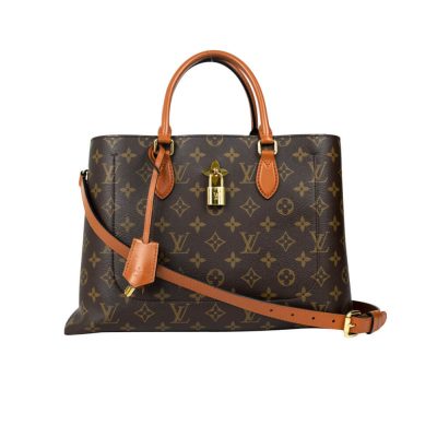 Replica LV Monogram Flower Tote Caramel M43770
