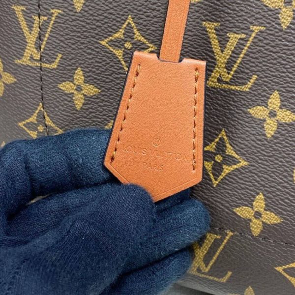 Replica LV Monogram Flower Tote Caramel M43770 - Image 8